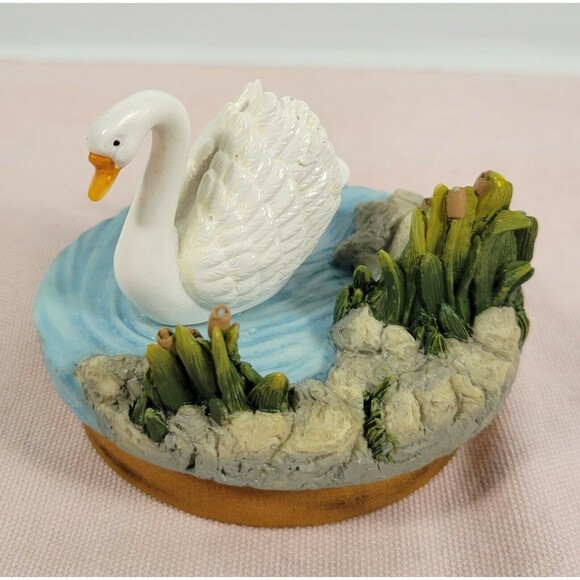 Candle Capper Jar Topper Swan Design Standard Size Our America - Picture 6 of 11